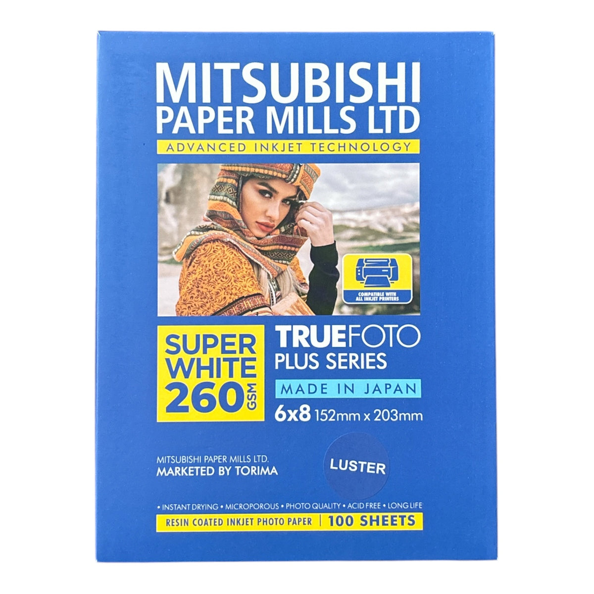 Mitsubishi 152 x 203mm Lustre