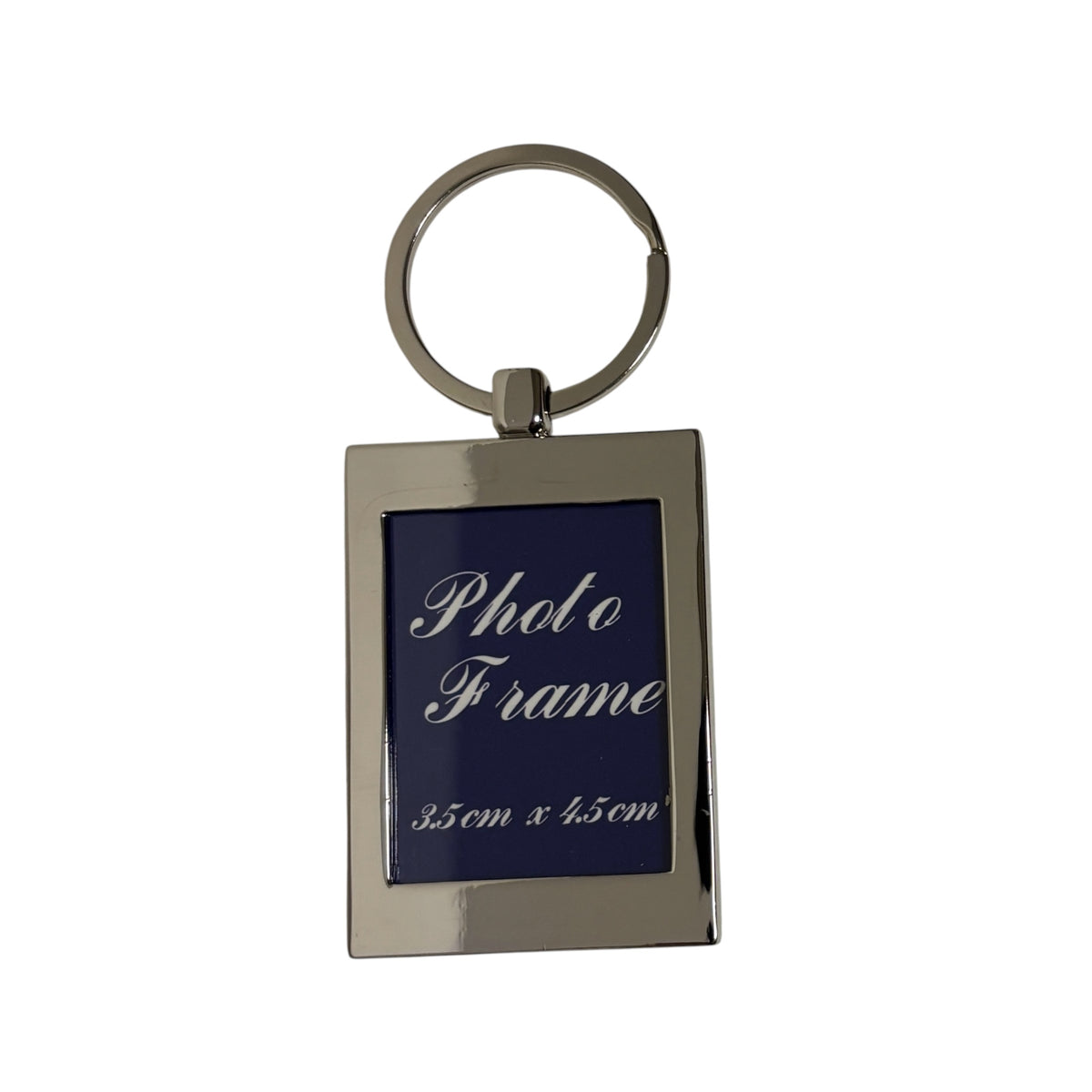 Metal keyring 3.5x4.5cm