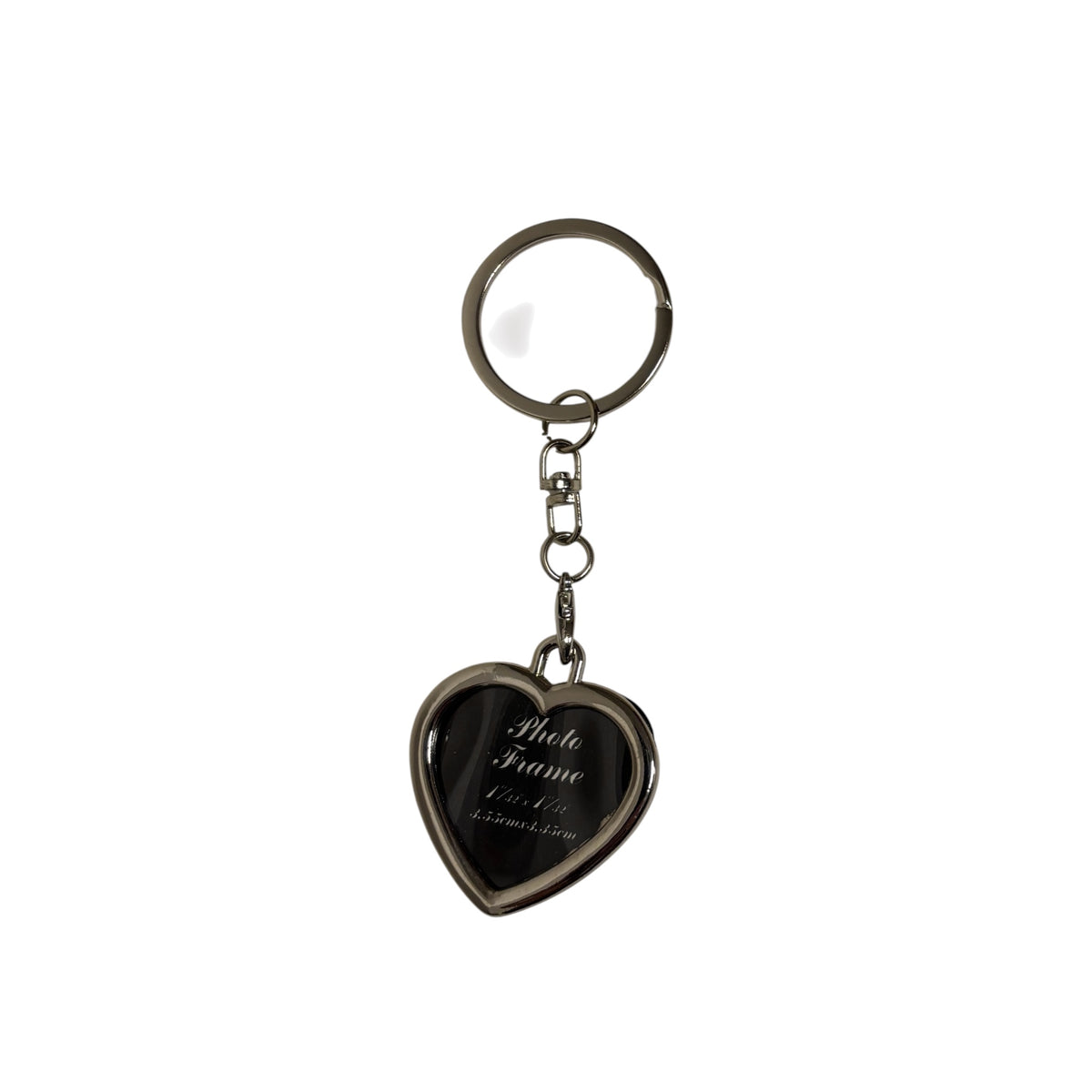 Metal heart keyring