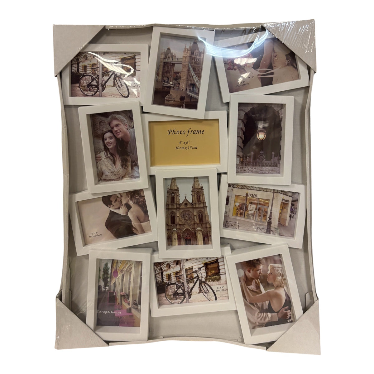 Collage photo frame for 12 photos