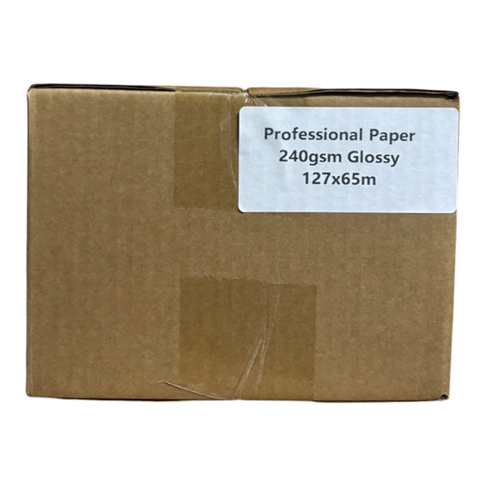 Professional RC photo paper 12.7 x 65m - Glossy